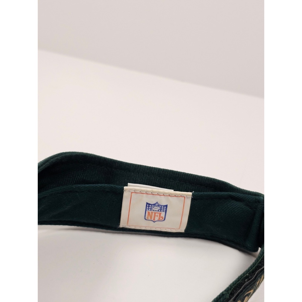 Green Bay Packers NFL Visor Hat Green Adjustable Embroidered Logo Sun Shield - Picture 5 of 6